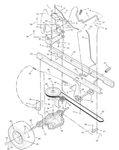 Part Location Diagram of 17X169  Z Murray Washer